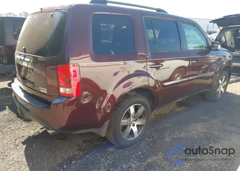 2012 Honda Pilot Touring из США, поврежденный, VIN 5FNYF4H98CB054812